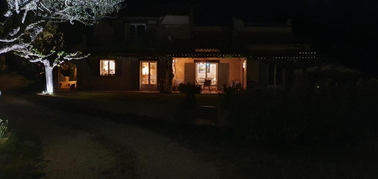 Le Mas Des Oliviers Puget-Ville Exteriör bild
